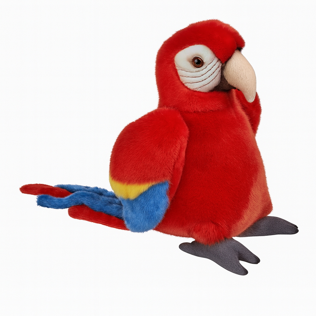 Arara Vermelha 28cm