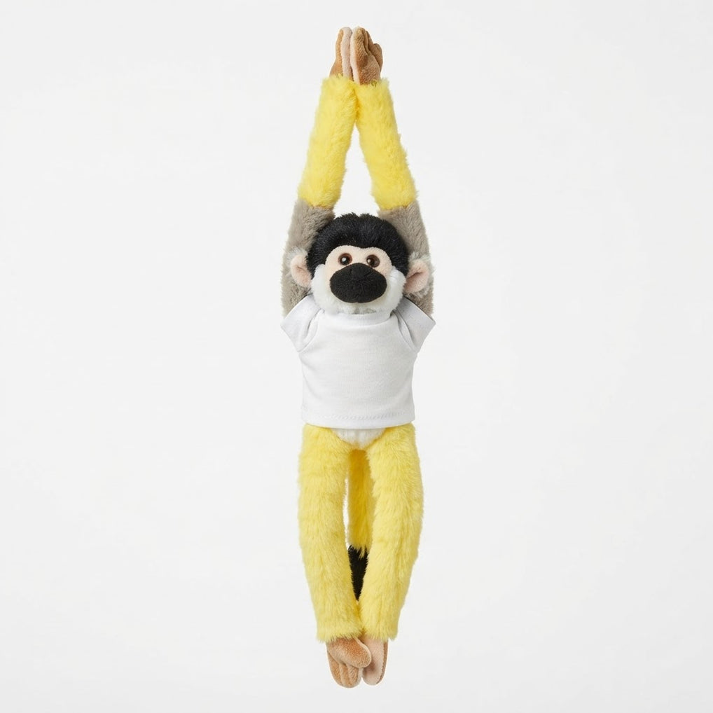 Macaco esquilo com T-shirt