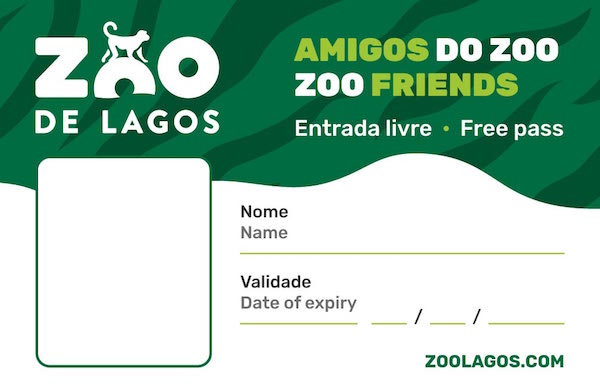 Cartão Amigos do Zoo
